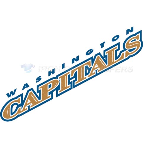 Washington Capitals Iron-on Stickers (Heat Transfers)NO.373